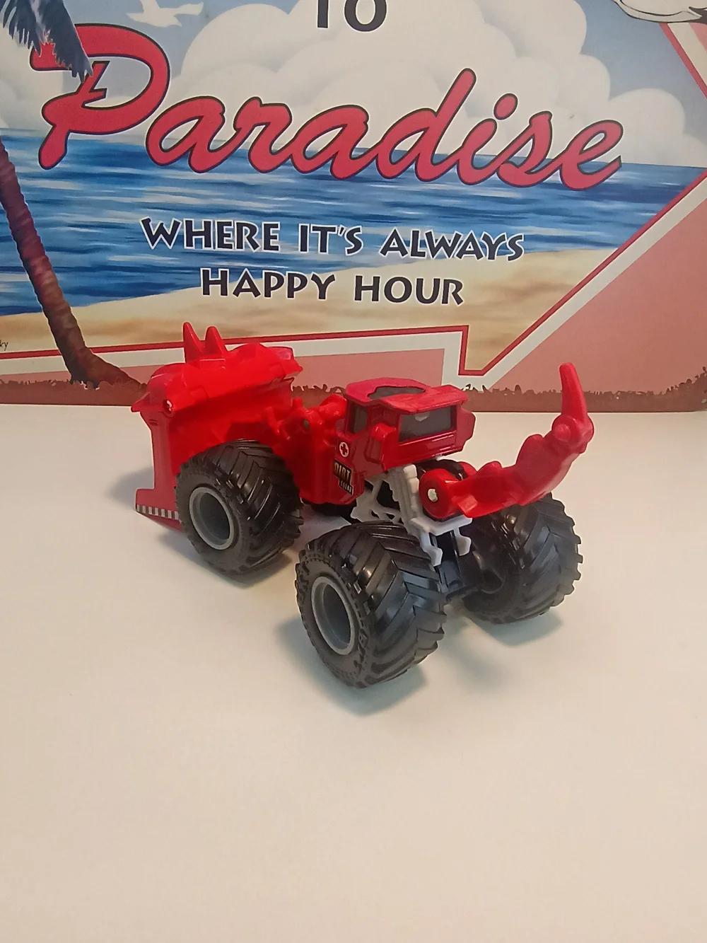 Spin Master Monster Monster Jam Dirt Squad Scoopz 1/64 Scale